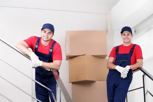 Professional house removal service in Barnet handling fragile items