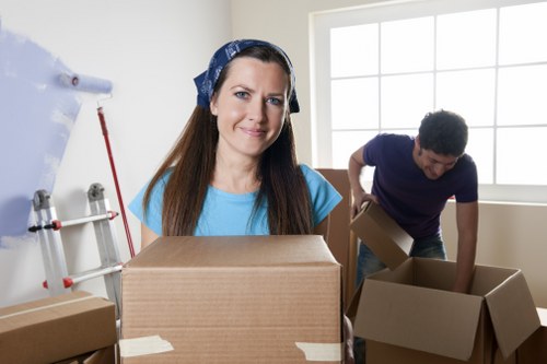 Van loading support for a home move in Barnet