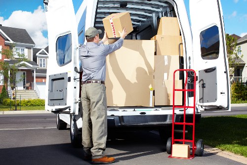 Local Barnet movers carrying furniture with care during relocation