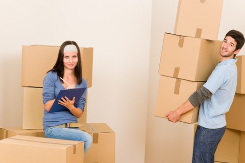 Barnet move planning with boxes and truck access considerations