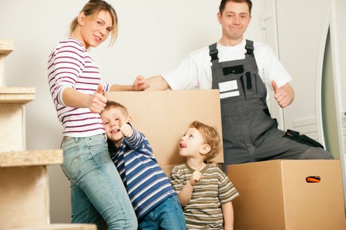 Local removal van ready for a quick same day move in Barnet